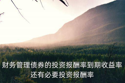 債券投資的報(bào)酬是指?jìng)氖裁?，債券投資的收益包括哪些