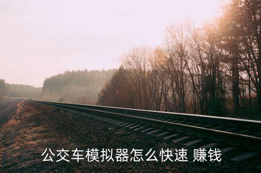 公交車怎么賺錢,公交車模擬器不能快賺錢但可以讓你開(kāi)車旅行