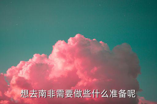 中國人到南非做什么，中國人到南非主要做什么行業(yè)的比較多