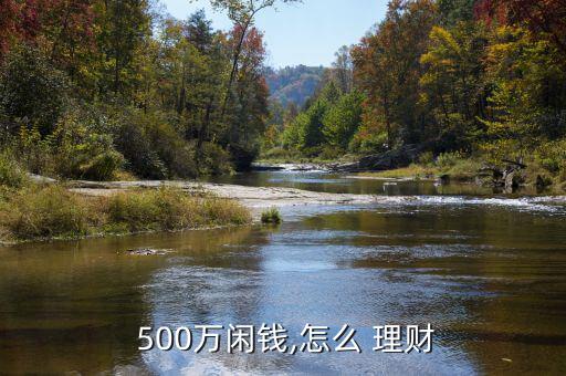  500萬(wàn)閑錢(qián),怎么 理財(cái)