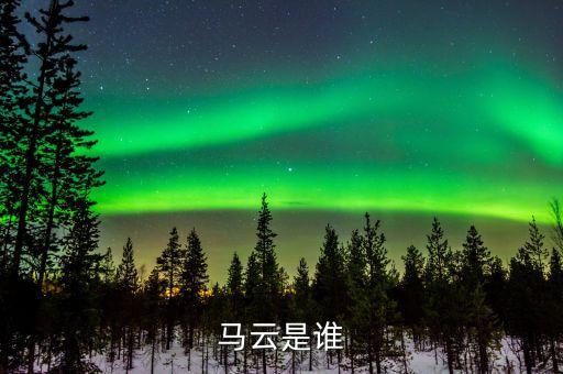 馬云什么人，馬云是誰