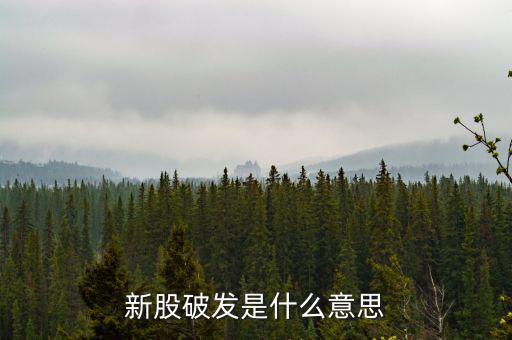 定增破發(fā)股是什么意思，增發(fā)股破發(fā)是什么意思