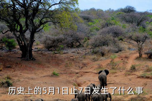 史上5月1日發(fā)生了什么，歷史上的5月1日止7日發(fā)生了什么事
