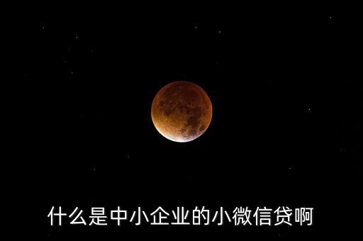 小微借貸是什么，小薇在貸款中是什么意思