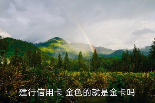 建設(shè)銀行信用卡什么卡種是金卡，我申請(qǐng)建設(shè)銀行的信用卡我申請(qǐng)的是金卡審核通過了上面寫的卡