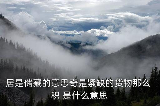 儲(chǔ)居匯是什么東西，家有一古董銀勺上面寫的滙儲(chǔ)是什么意思