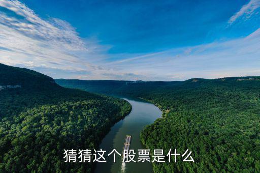 馬上游是什么股票，猜猜這個(gè)股票是什么