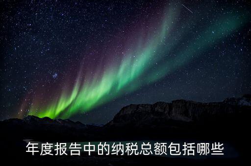 年完稅額是什么，稅后年薪中的稅具體是指什么稅
