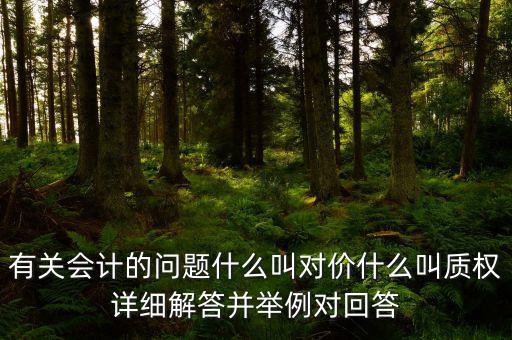 什么是過去的對價，什么是對價制度