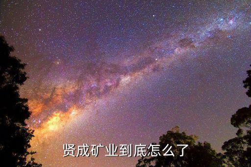 賢成集團為什么會破產(chǎn)，賢成礦業(yè)到底怎么了