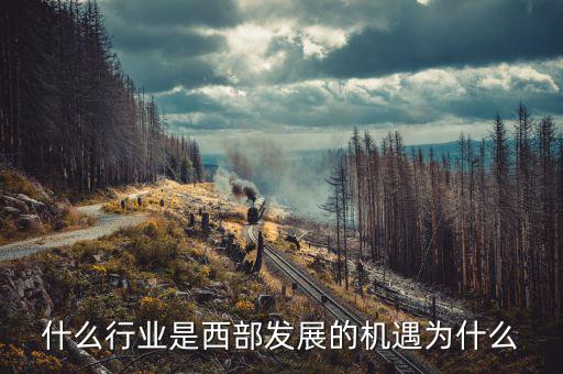 行業(yè)機(jī)遇包括什么，什么行業(yè)是西部發(fā)展的機(jī)遇為什么