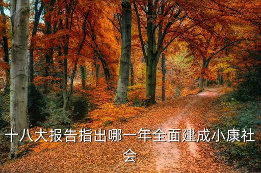 到2020年全面小康什么時候提出的，我國基本小康實現(xiàn)的時間