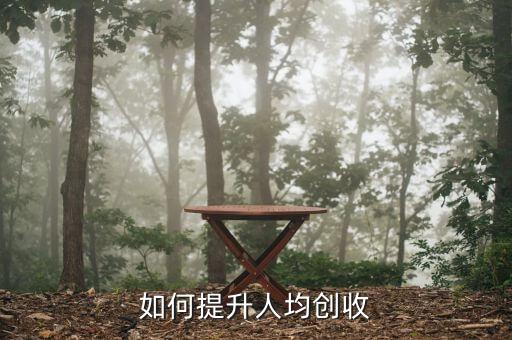 什么是人均創(chuàng)收，怎樣去理解人均創(chuàng)收意思