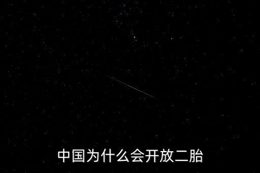中國(guó)為什么會(huì)開放二胎