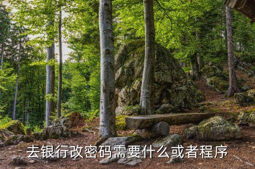 銀行卡改密碼需要什么，改銀行卡密碼要有哪些條件