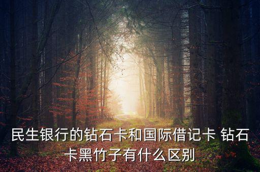 民生銀行小鬼當(dāng)家卡有什么好的，民生銀行為什么給我辦了張小鬼當(dāng)家的借記卡