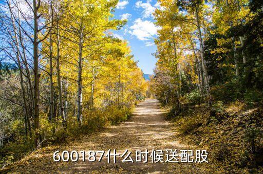 湖北金環(huán)什么時(shí)候送股，大家都說(shuō)它出的中報(bào)好但我不知道怎么看我只想問(wèn)問(wèn)什么么時(shí)候
