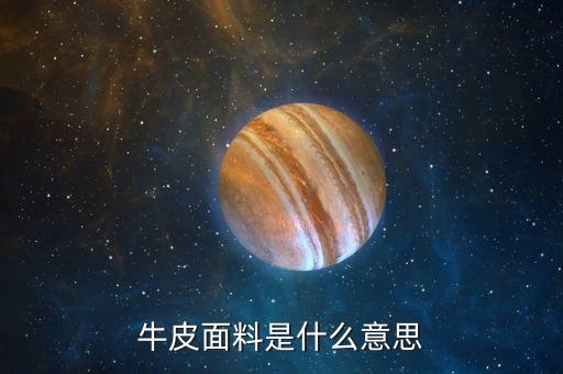 牛皮市什么意思，牛皮面料是什么意思