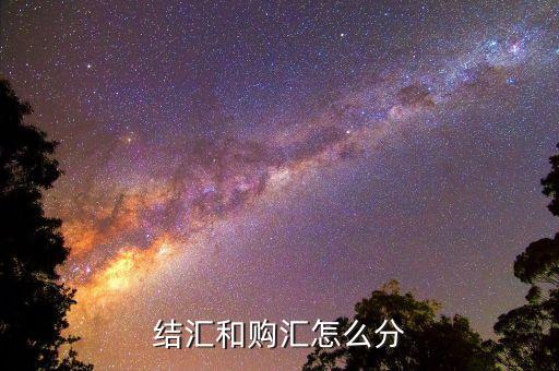 什么是結匯和購匯，結匯購匯與付匯收匯有什么區(qū)別付匯與收匯用不用計入結構匯差
