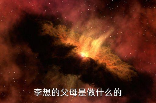 李想顯卡之家是做什么的，李想的父母是做什么的