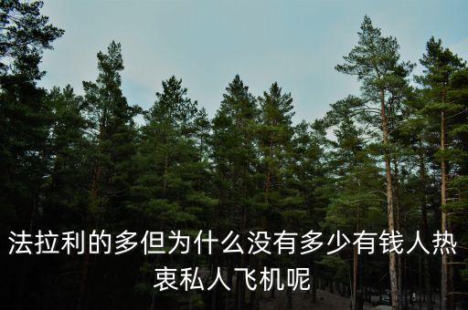 為什么富豪不買(mǎi)大飛機(jī)，公務(wù)機(jī)失寵富豪不再買(mǎi)貴買(mǎi)大