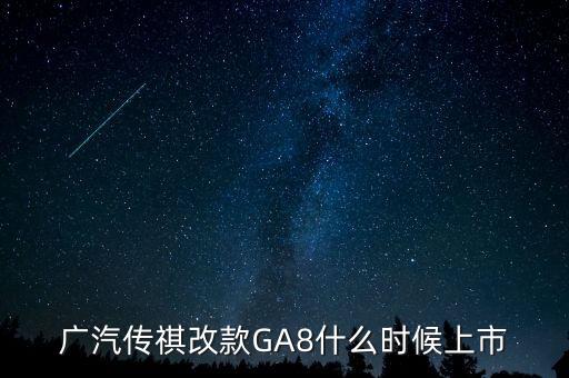 廣汽傳祺ga8什么時(shí)候上市，2021款傳祺GS8什么時(shí)候上市啊