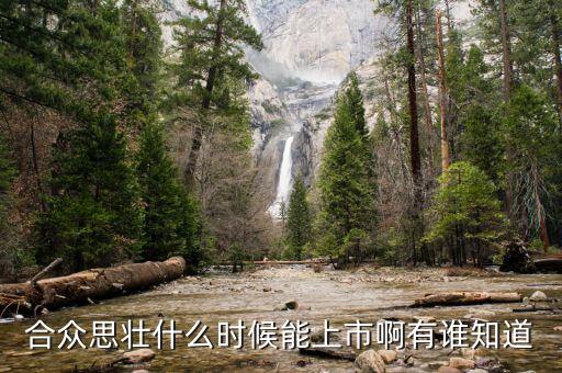 合眾思壯什么時候復牌，合眾思壯什么時候能上市啊有誰知道