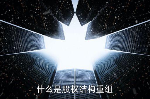 什么是結(jié)構(gòu)性重組，什么是股權(quán)結(jié)構(gòu)重組