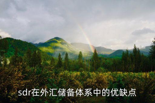 sdr工藝有什么特點(diǎn)，sdr在外匯儲(chǔ)備體系中的優(yōu)缺點(diǎn)