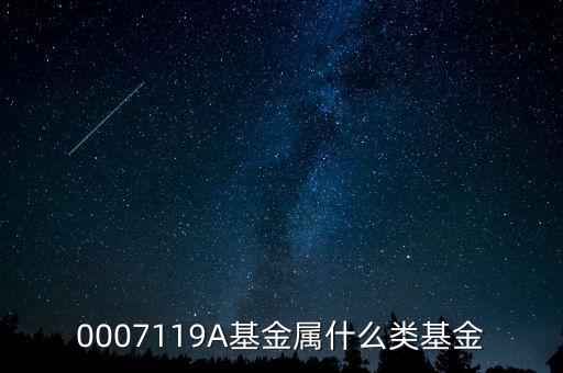 000974基金屬什么風(fēng)格，0007119A基金屬什么類基金