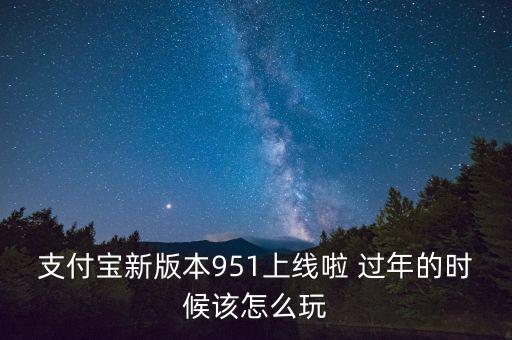支付寶最新版本是什么，手機(jī)支付寶最新版本