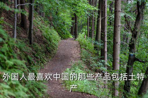 外國人最喜歡中國的那些產品包括土特產