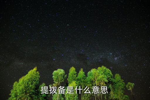 什么叫撥備，提撥備是什么意思