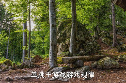 單挑王游戲機(jī)為什么能包賺不賠，單挑王游戲游戲規(guī)律