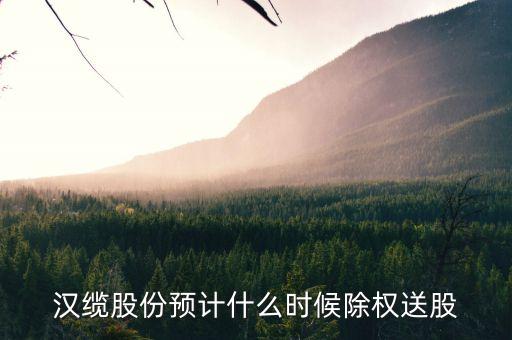 漢纜股份什么時(shí)候除權(quán)，除權(quán)日期是什么時(shí)候