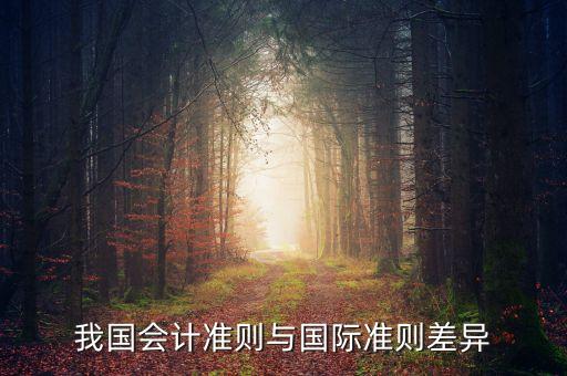 為什么中國不用ifrs，usgaap和ifrs為什么會趨同