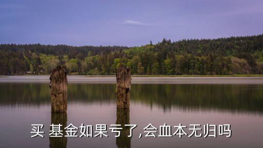 買 基金如果虧了,會(huì)血本無歸嗎