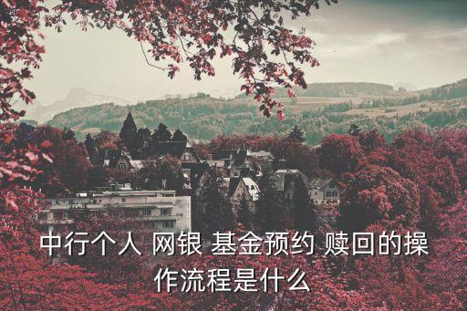 網銀基金贖回