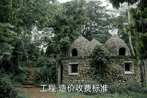  工程 造價收費標(biāo)準(zhǔn)