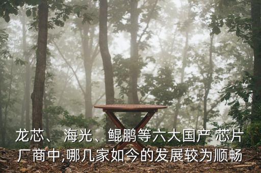 龍芯、 海光、鯤鵬等六大國產(chǎn) 芯片廠商中,哪幾家如今的發(fā)展較為順暢