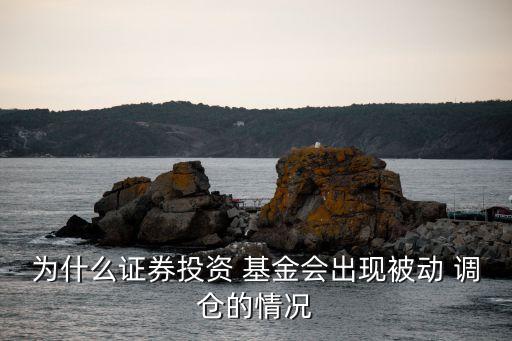 為什么證券投資 基金會出現(xiàn)被動 調倉的情況