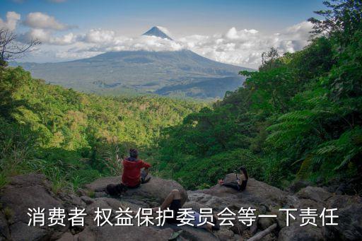  消費者 權益保護委員會等一下責任
