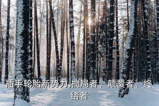 插手輪胎新勢力,攪局者、顛覆者、終結(jié)者