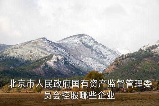  北京市人民政府國有資產監(jiān)督管理委員會控股哪些企業(yè)
