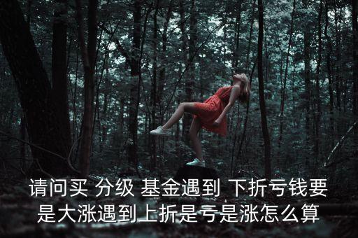 請(qǐng)問(wèn)買 分級(jí) 基金遇到 下折虧錢(qián)要是大漲遇到上折是虧是漲怎么算
