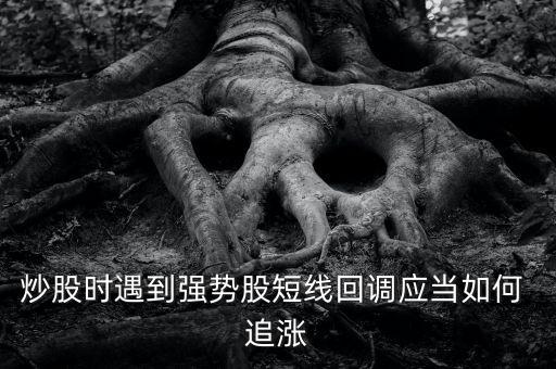 炒股時(shí)遇到強(qiáng)勢(shì)股短線(xiàn)回調(diào)應(yīng)當(dāng)如何 追漲