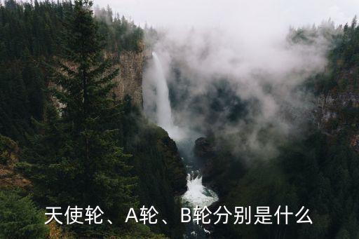 天使輪、A輪、B輪分別是什么