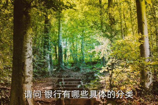 請(qǐng)問(wèn) 銀行有哪些具體的分類(lèi)