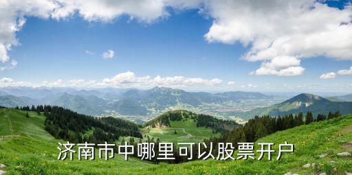濟(jì)南市中哪里可以股票開(kāi)戶(hù)