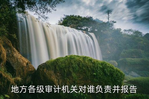 地方各級審計機關(guān)對誰負(fù)責(zé)并報告